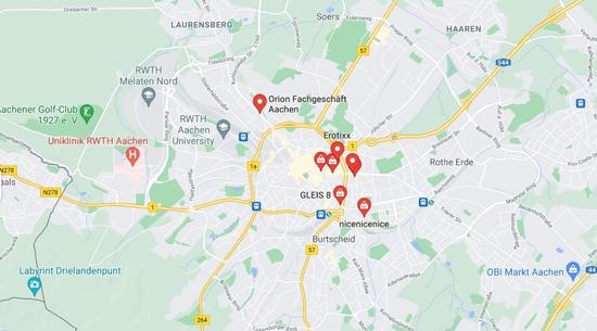 Sex Shop Aachen – Finde die besten Erotik Shops in Aachen