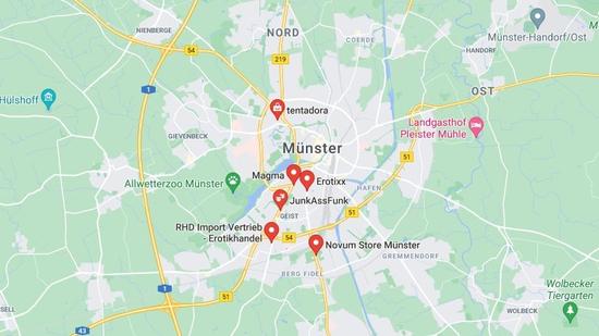 Sex Shop Münster – Finde die besten Erotik Shops in Münster
