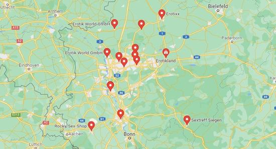 Sex Shop Nordrhein-Westfalen – Finde die besten Erotik Shops in Nordrhein-Westfalen